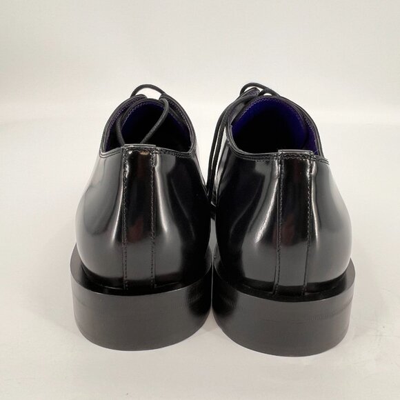 Burberry Men\'s Black Leather Derby Dress Shoes US 9 EU 42 main image 9